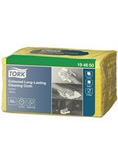 765340 Tork 194650 Klut TORK Premium fargekodet gul (40) Fargekodet rengjøringsklut